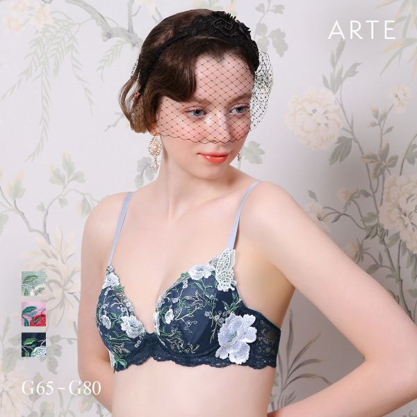 ARTE アルテ 003シリーズ ブラジャー グラマー 大きいサイズ アンダー80 G ランジェリー