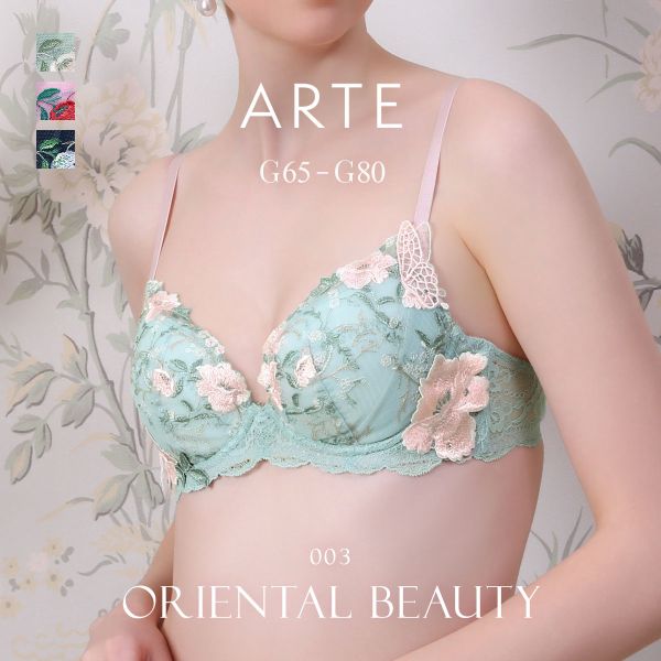 ARTE アルテ 003シリーズ ブラジャー グラマー 大きいサイズ アンダー80 G ランジェリー
