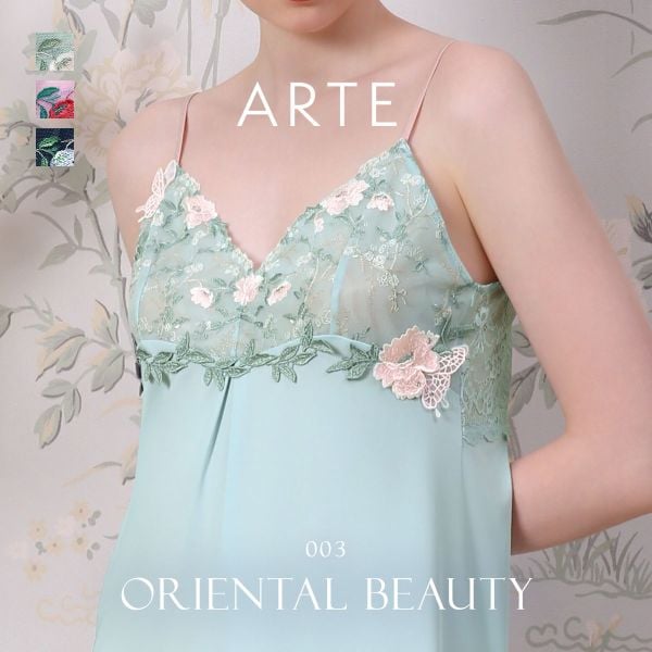 ARTE 003シリーズ スリップ ロングキャミソール M L ランジェリー
