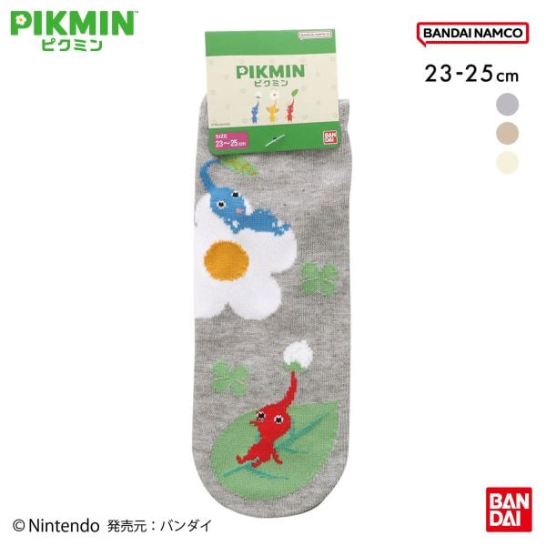 ピクミン ショート丈 ソックス 靴下 23-25cm PIKMIN