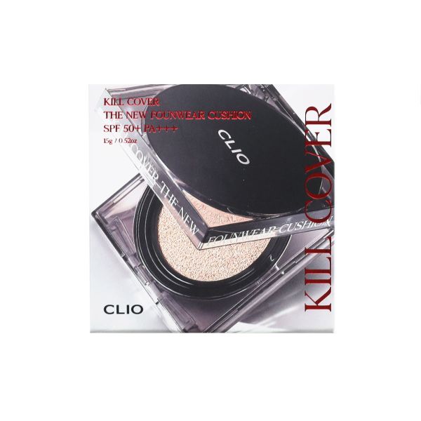 CLIO クリオ キル カバー ザ ニュー ファンウェア クッション【国内発送】 SPF50+ PA+++ CLIO KILL COVER THE NEW FOUNWEAR CUSHION