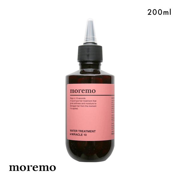moremo モレモ ウォータートリートメント ミラクル10 200ml 洗い流すトリートメント 国内発送 WATER TREATMENT MIRACLE 10