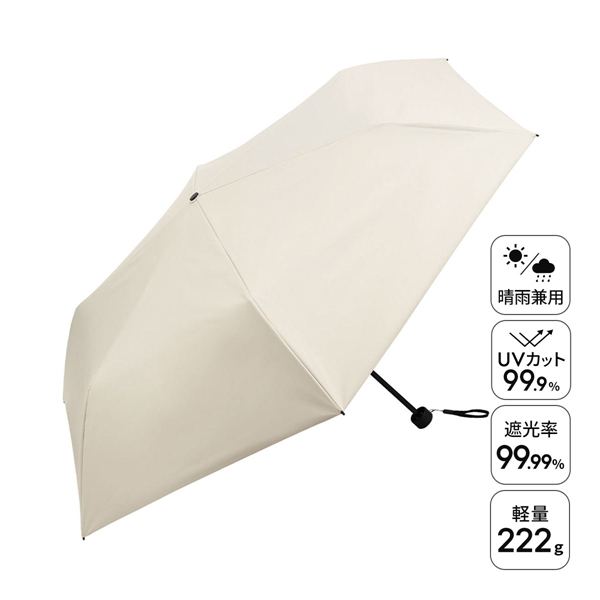 ニッセン PROTECT U 晴雨兼用 折りたたみ傘 遮光 遮熱 UV 超軽量 プロテクトユー nissen