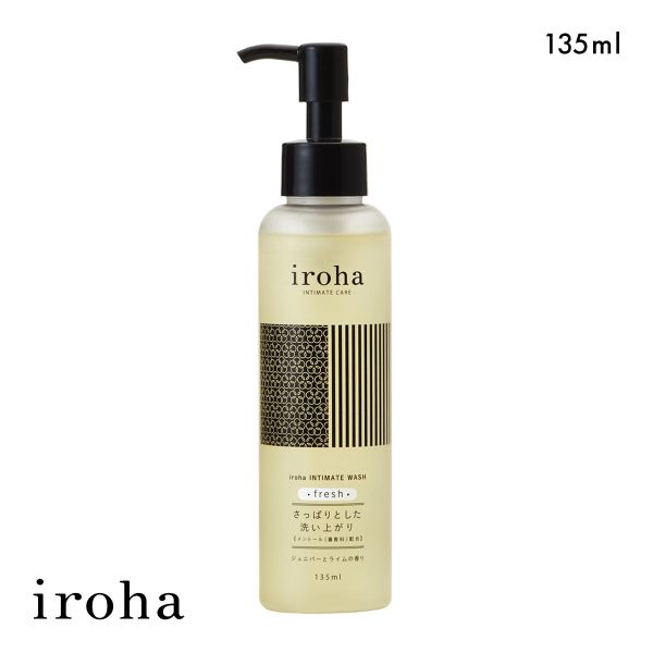 iroha インティメートウォッシュ フレッシュ デリケートゾーン用 液体タイプ さっぱり 日本製 女性用 フェムケア IIW-01