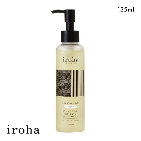 iroha インティメートウォッシュ フレッシュ デリケートゾーン用 液体タイプ さっぱり 日本製 女性用 フェムケア IIW-01