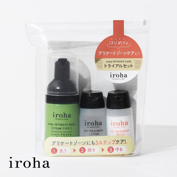 iroha インティメート トライアルセット デリケートゾーン用 日本製 女性用 フェムケア ミニセット iroha インティメート トライアルセット デリケートゾーン用 日本製 女性用 フェムケア ミニセット