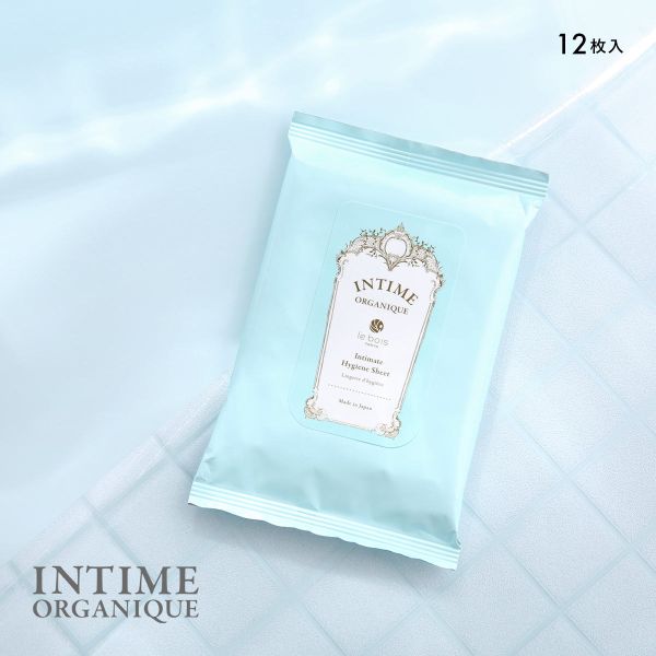 アンティーム ハイジーン シート 12枚入り INTIME ORGANIQUE ウェットシート 拭き取り ニオイ かゆみ ムレ ケア オーガニック 日本製