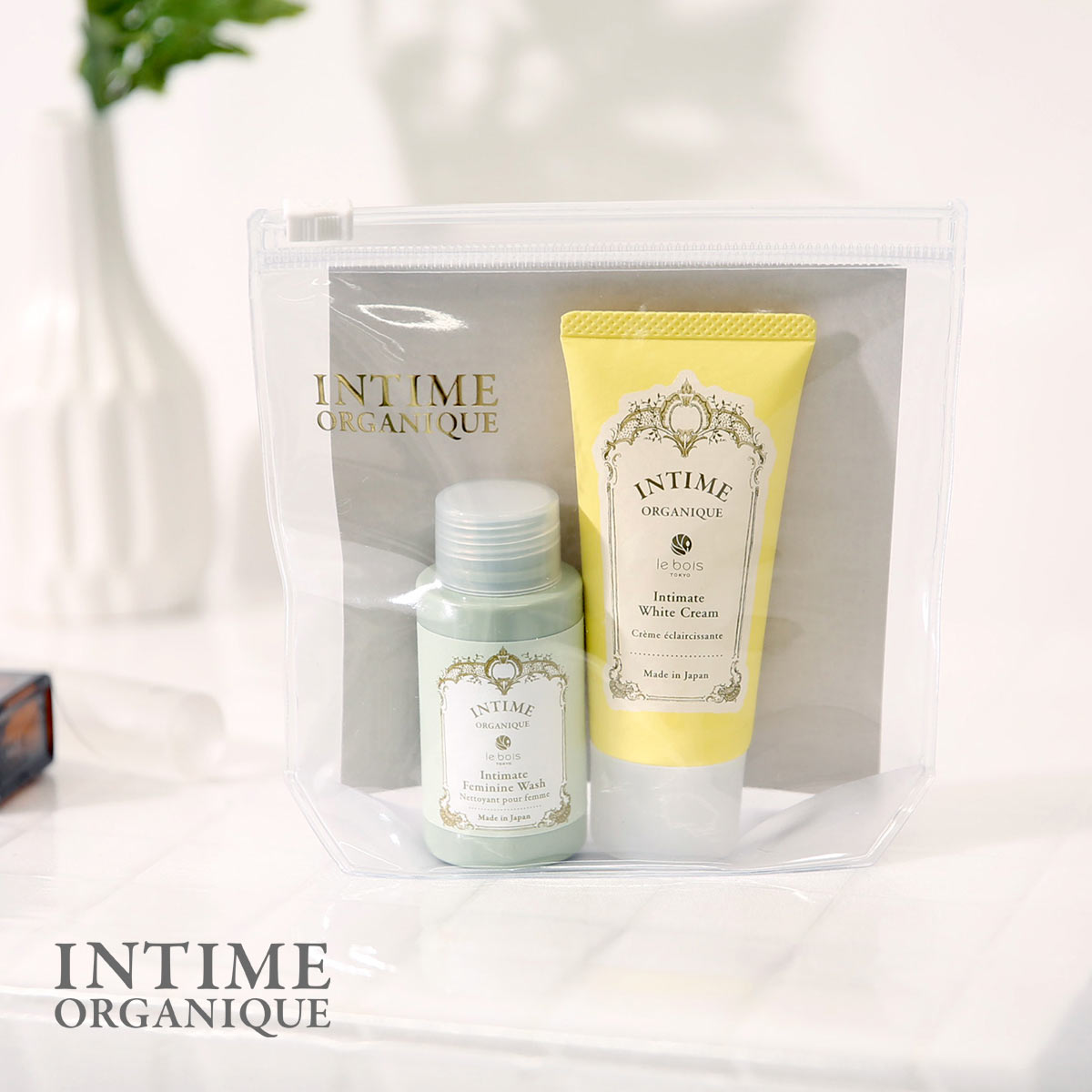 アンティーム トライアルキット INTIME ORGANIQUE デリケートゾーン用 日本製 女性用 フェムケア ミニセット(Set-2本)