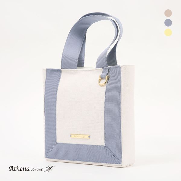 アシーナニューヨーク グログラン ミニトートS Grosgrain Wide Tote Athena New York