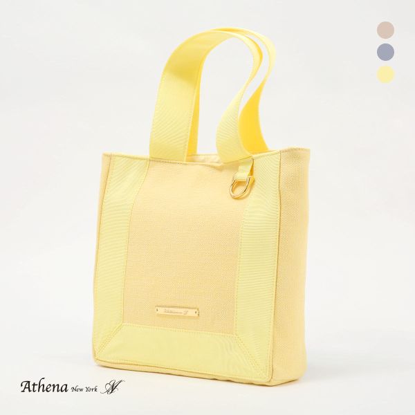 アシーナニューヨーク グログラン ミニトートS Grosgrain Wide Tote Athena New York