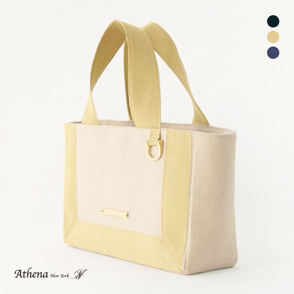 アシーナニューヨーク グログランワイドトート S バッグ Athena New York