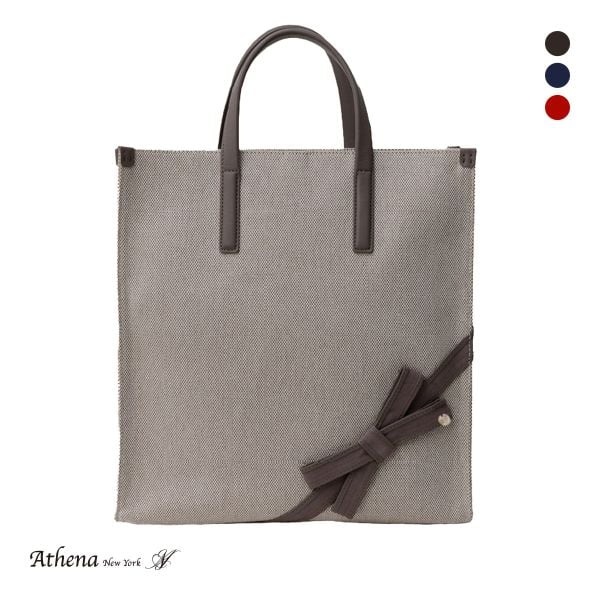 アシーナニューヨーク マディソン トートバッグ リボン Athena New York