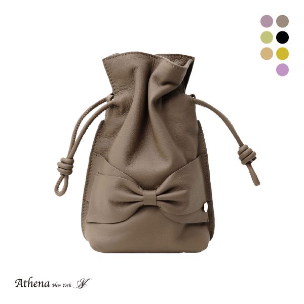 アシーナニューヨーク ショルダー リサコ スモール バッグ リボン Athena New York
