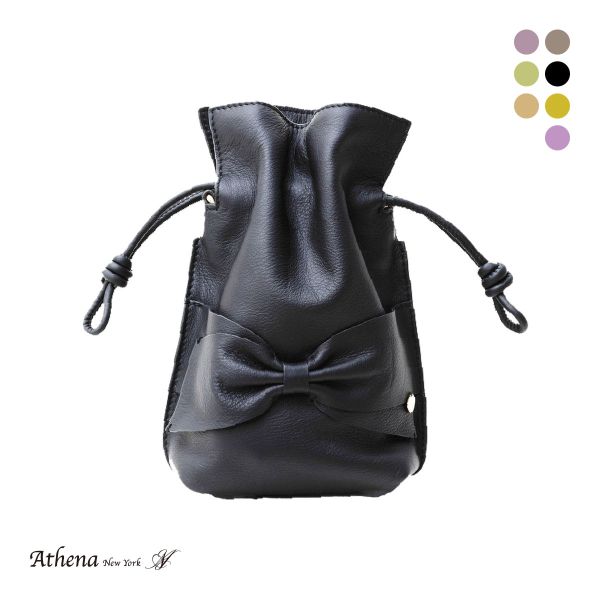 アシーナニューヨーク ショルダー リサコ スモール バッグ リボン Athena New York