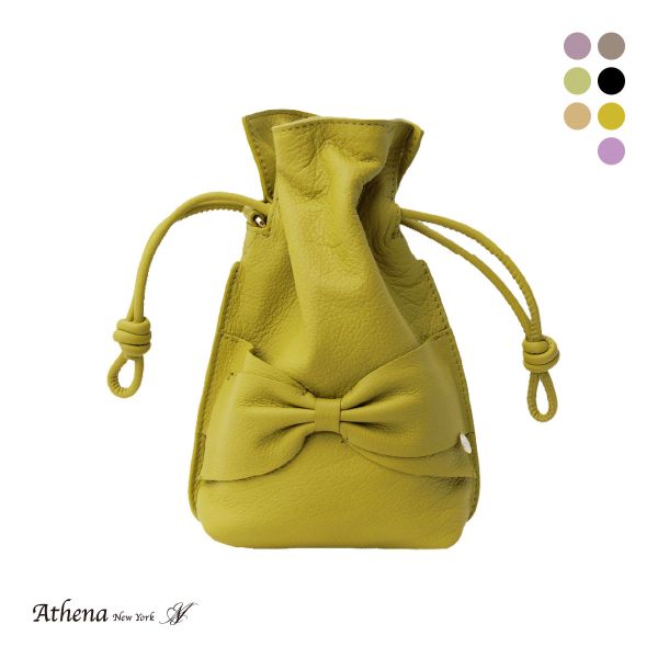 アシーナニューヨーク ショルダー リサコ スモール バッグ リボン Athena New York