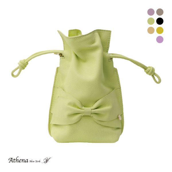 アシーナニューヨーク ショルダー リサコ スモール バッグ リボン Athena New York