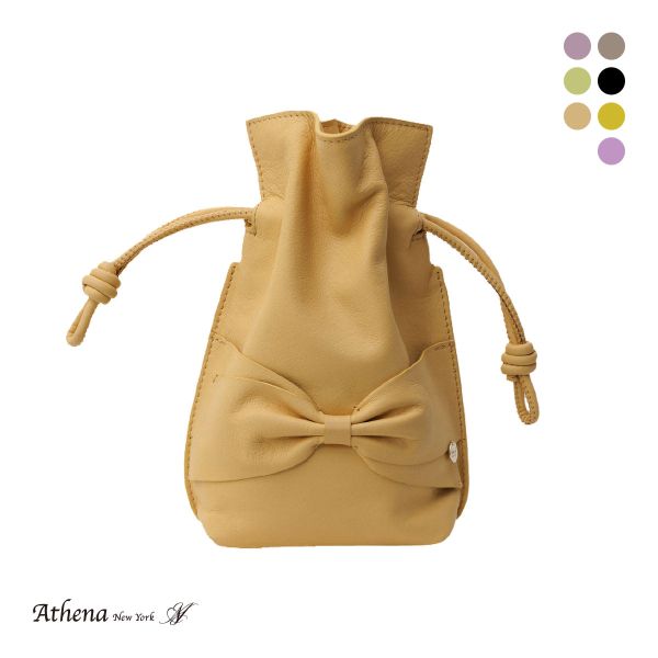 アシーナニューヨーク ショルダー リサコ スモール バッグ リボン Athena New York