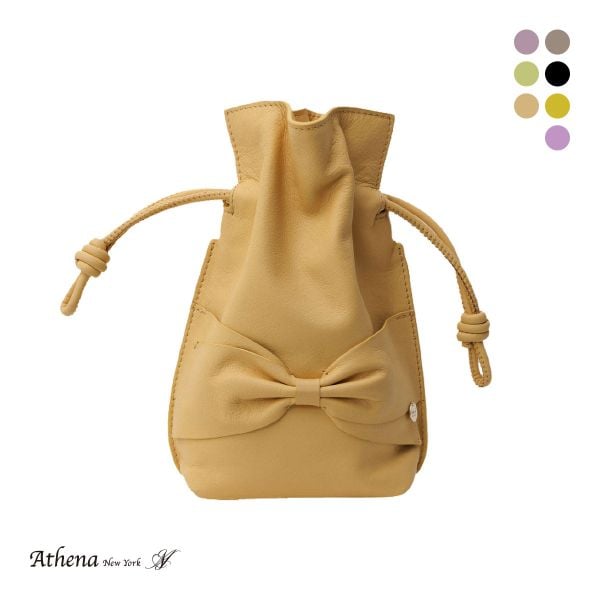アシーナニューヨーク ショルダー リサコ スモール バッグ リボン Athena New York