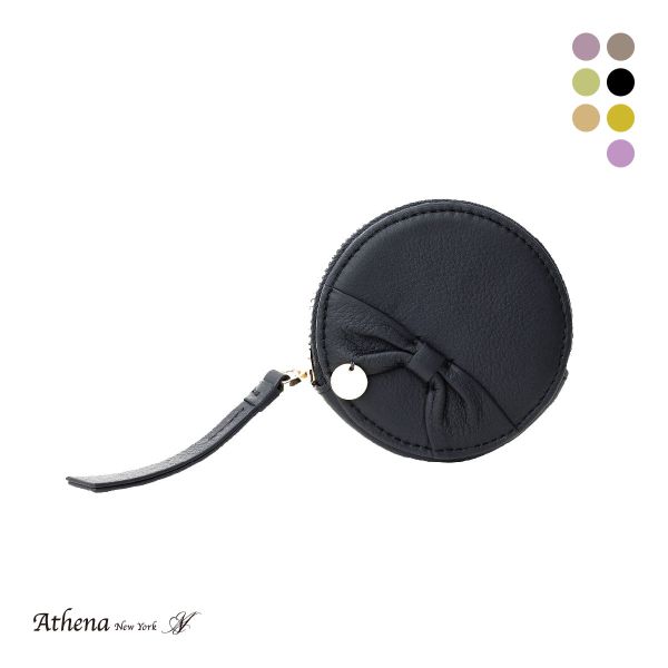 アシーナニューヨーク マルチケース リサコ リボン 丸型 Athena New York