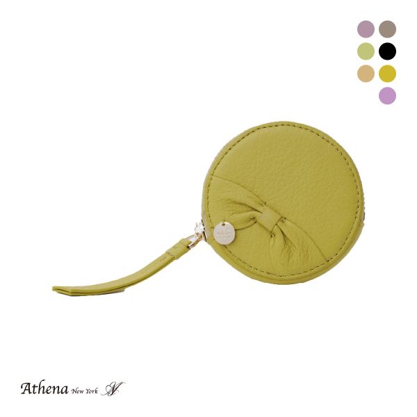アシーナニューヨーク マルチケース リサコ リボン 丸型 Athena New York