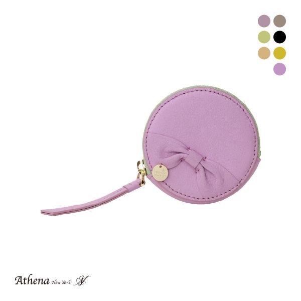 アシーナニューヨーク マルチケース リサコ リボン 丸型 Athena New York
