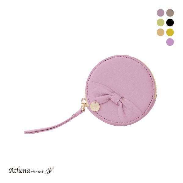 アシーナニューヨーク マルチケース リサコ リボン 丸型 Athena New York