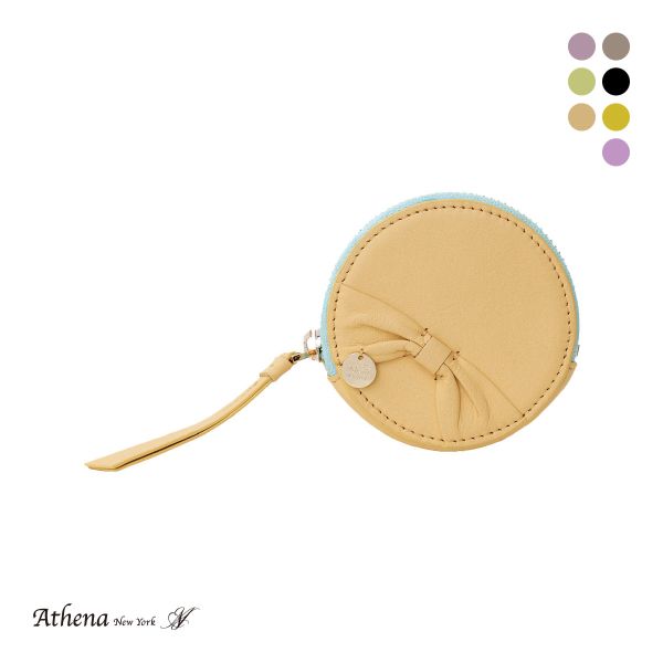 アシーナニューヨーク マルチケース リサコ リボン 丸型 Athena New York