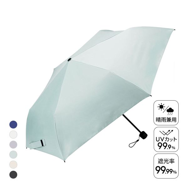 ウォーターフロント ZENTENKOU 折りたたみ傘 55cm  日傘 兼用 雨傘 晴雨両用 Waterfront