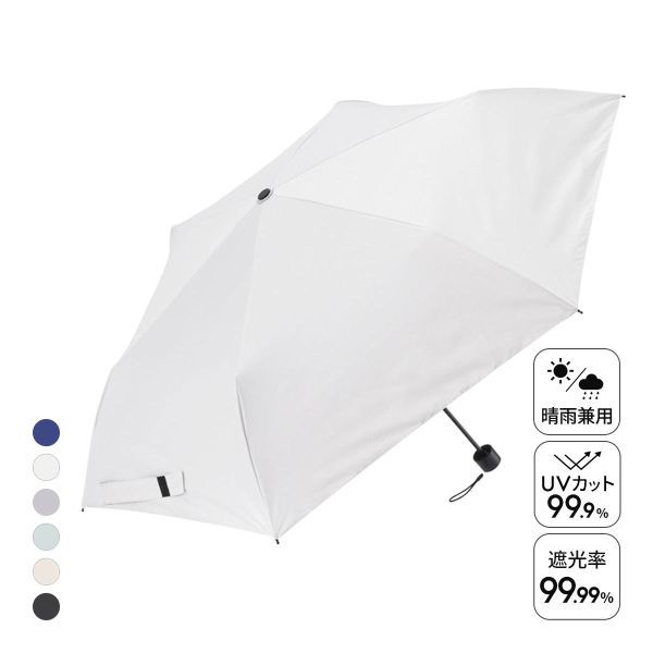 ウォーターフロント ZENTENKOU 折りたたみ傘 55cm  日傘 兼用 雨傘 晴雨両用 Waterfront