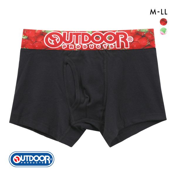 アウトドア プロダクツ ボクサーパンツ メンズ OUTDOOR PRODUCTS 前あき POP 太ゴム M L LL 大きいサイズ
