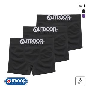 アウトドア プロダクツ 成型 ボクサーパンツ 3枚セット メンズ OUTDOOR PRODUCTS 前とじ M L LL