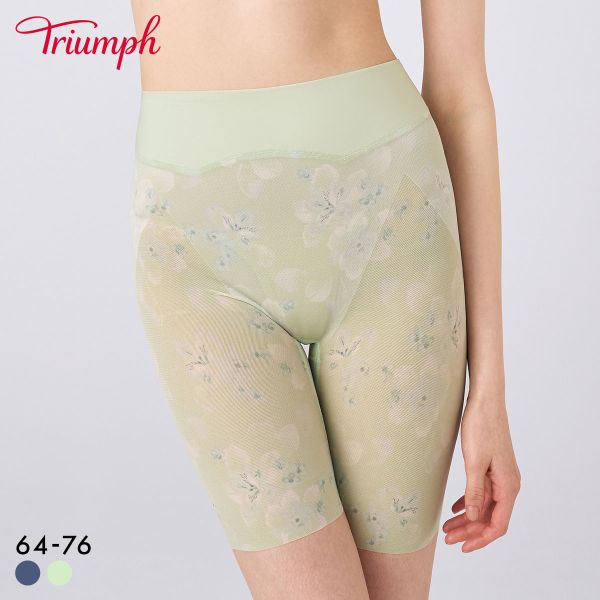 トリンプ ヒップシェイパー TR569 ロングガードル プリント 64-76 補正下着 Triumph