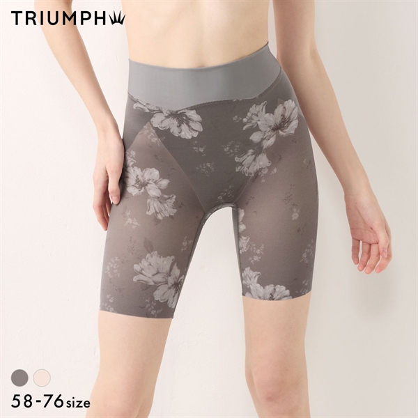 トリンプ ヒップシェイパー TR569 ロングガードル プリント 58-76 補正下着 Triumph