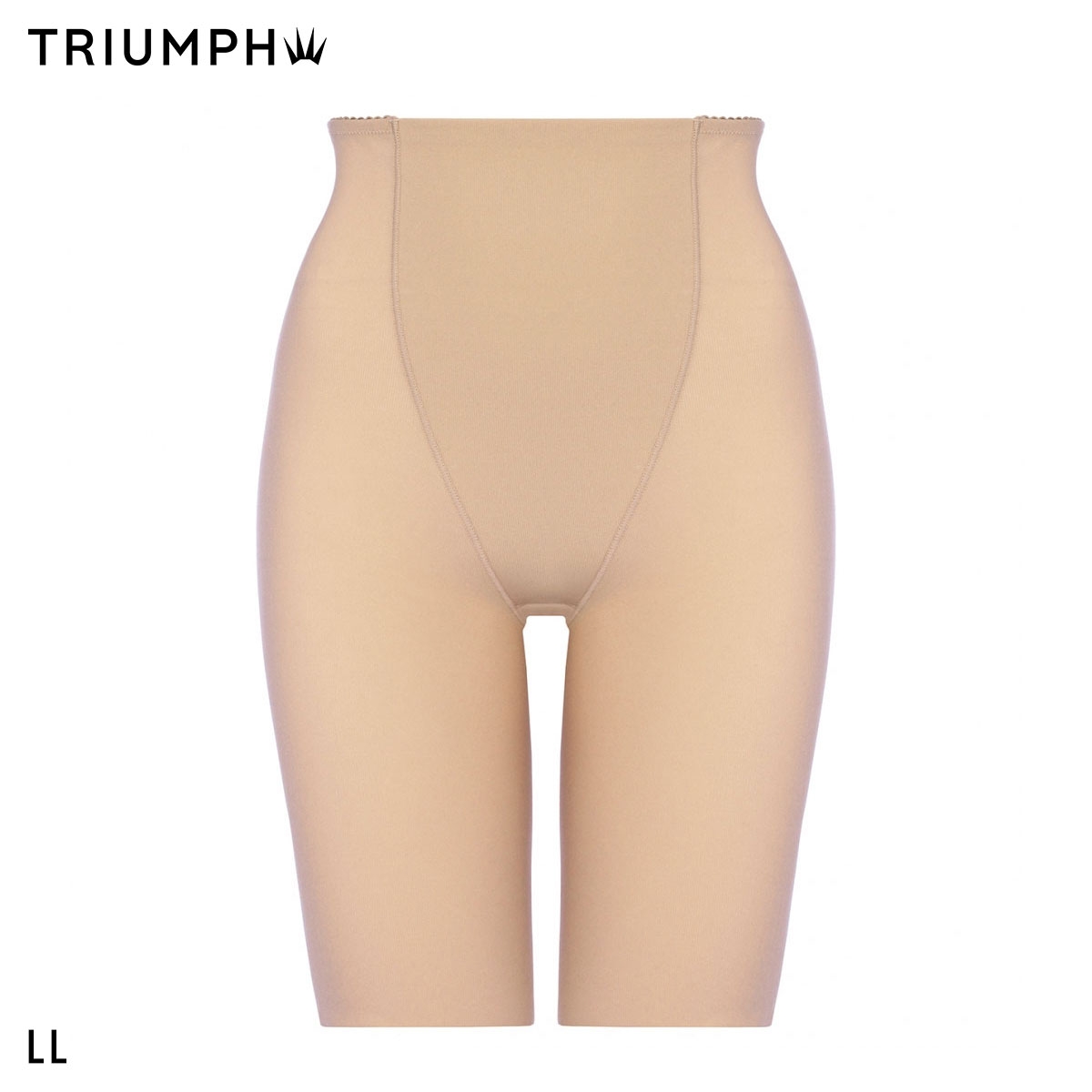 トリンプ ボディライナー 5分丈ショーツ ガードル インナー LL 大きいサイズ はきこみ深め TR8300 肌着 下着 Triumph(BE-ベージュ-LL)