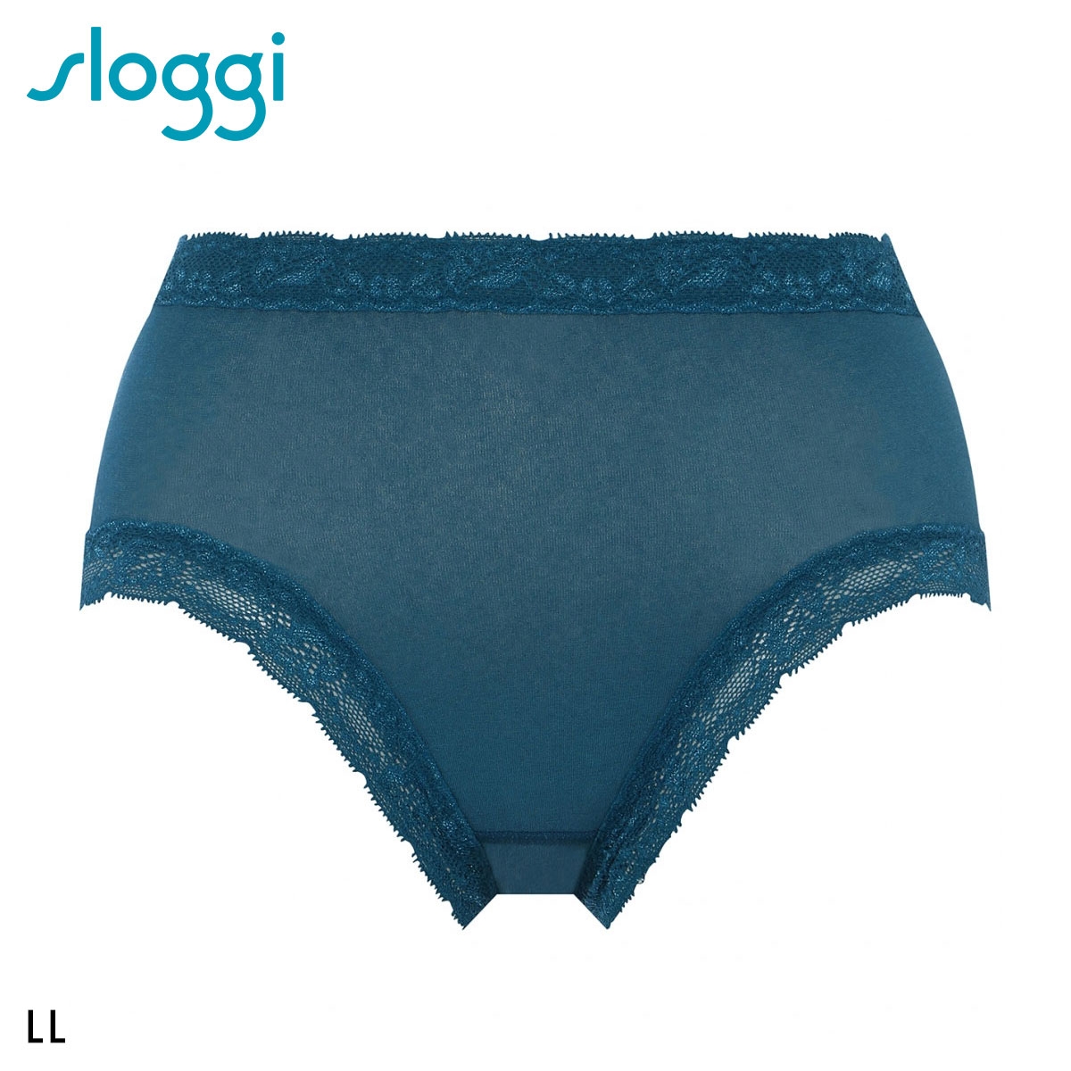 トリンプ スロギー フィット2.0 ジャストウエスト ショーツ LL はきこみ深め sloggi fit2.0 6441 大きいサイズ Triumph(EM-エメラルド-LL)
