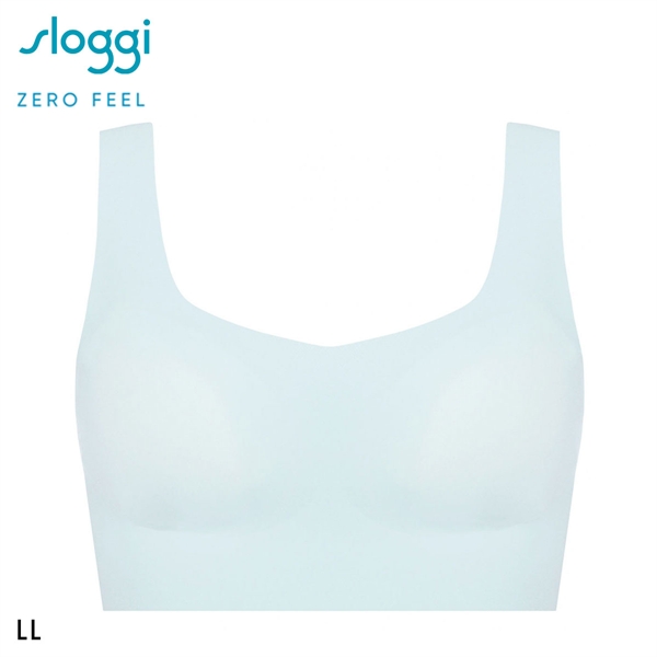 トリンプ スロギー ゼロフィール sloggi ZERO FEEL TOP ブラジャー ノンワイヤー ハーフトップ シームレス LL 吸水速乾 大きいサイズ Triumph