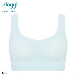 トリンプ スロギー ゼロフィール sloggi ZERO FEEL TOP ブラジャー ノンワイヤー ハーフトップ シームレス SML 吸水速乾 Triumph