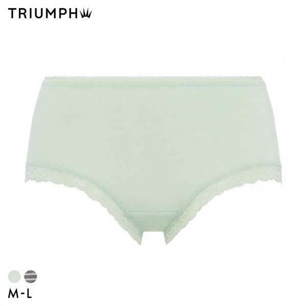 トリンプ SO NATURAL TR7120 ショーツ ボーイレングス 綿混 無地 ボーダー 深め ML 7059 M014 Triumph