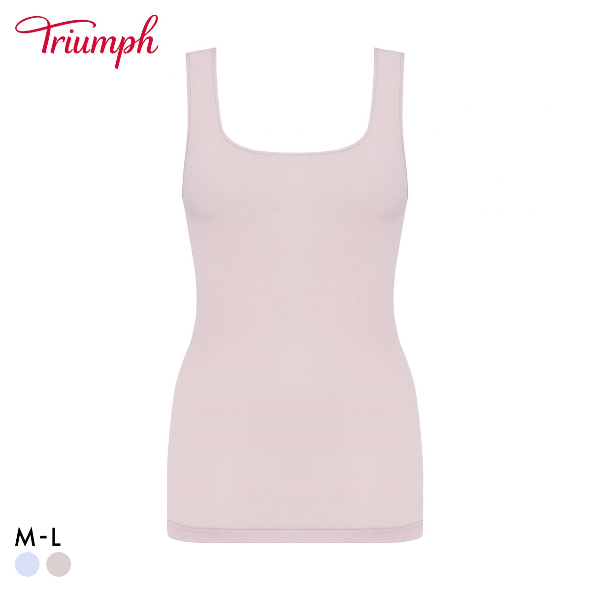 トリンプ TR5450 うす軽インナー タンクトップ 袖なし ML Triumph(PUG-パープルグレー-M)