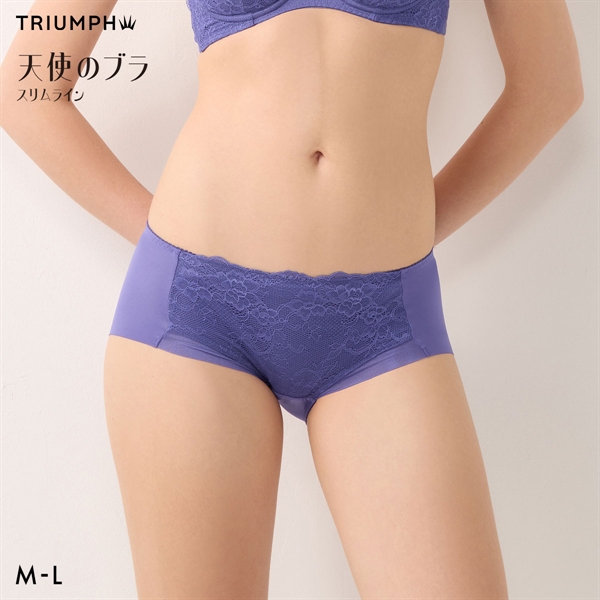 トリンプ TR632 天使のブラ スリムライン ボーイズレングスショーツ はきこみ浅め ML 綿100％ 下着 GR Triumph