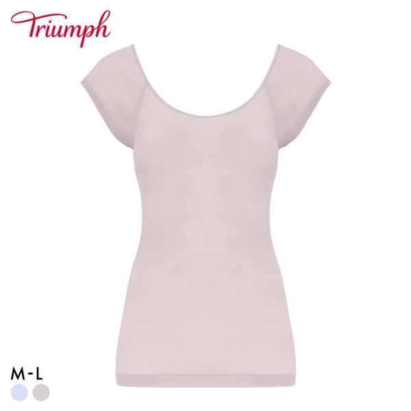トリンプ TR5450 うす軽インナー フレンチ袖 トップス 袖あり ML Triumph