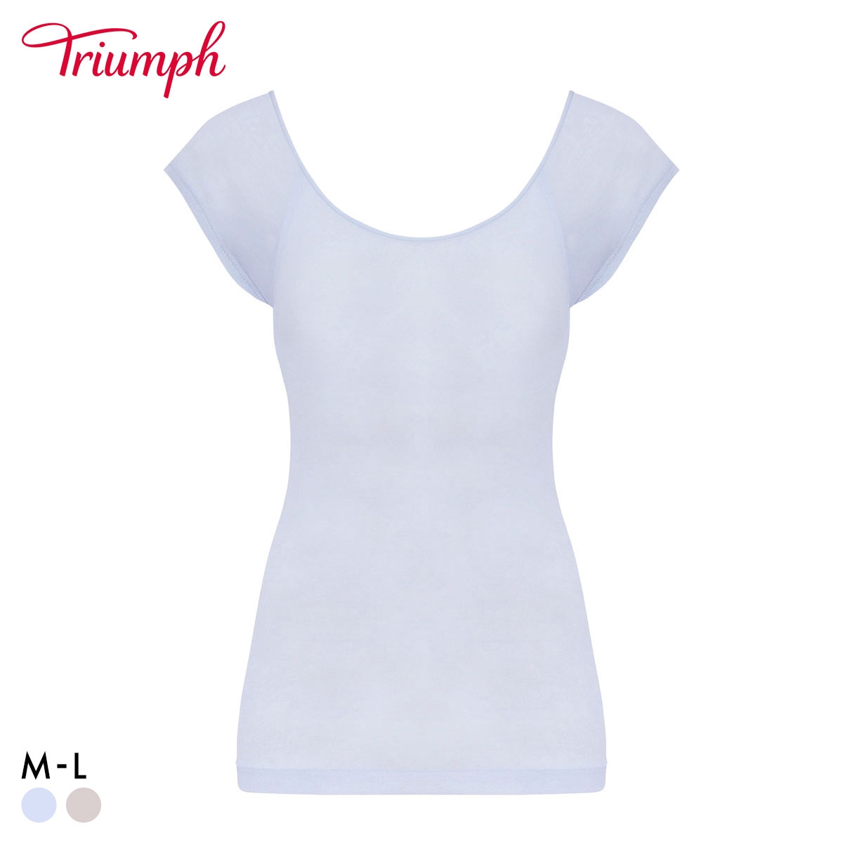 トリンプ TR5450 うす軽インナー フレンチ袖 トップス 袖あり ML Triumph