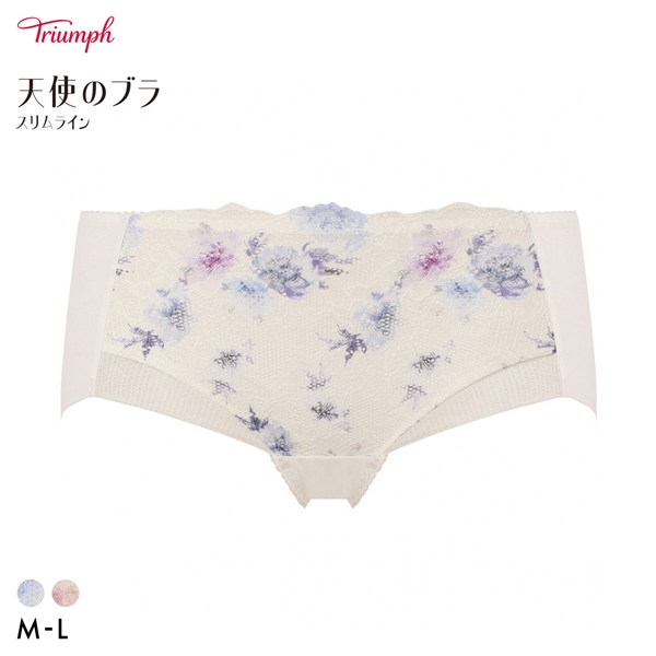 トリンプ TR632 天使のブラ スリムライン プリントタイプ ショーツ ボーイレングス ローライズ ML Triumph