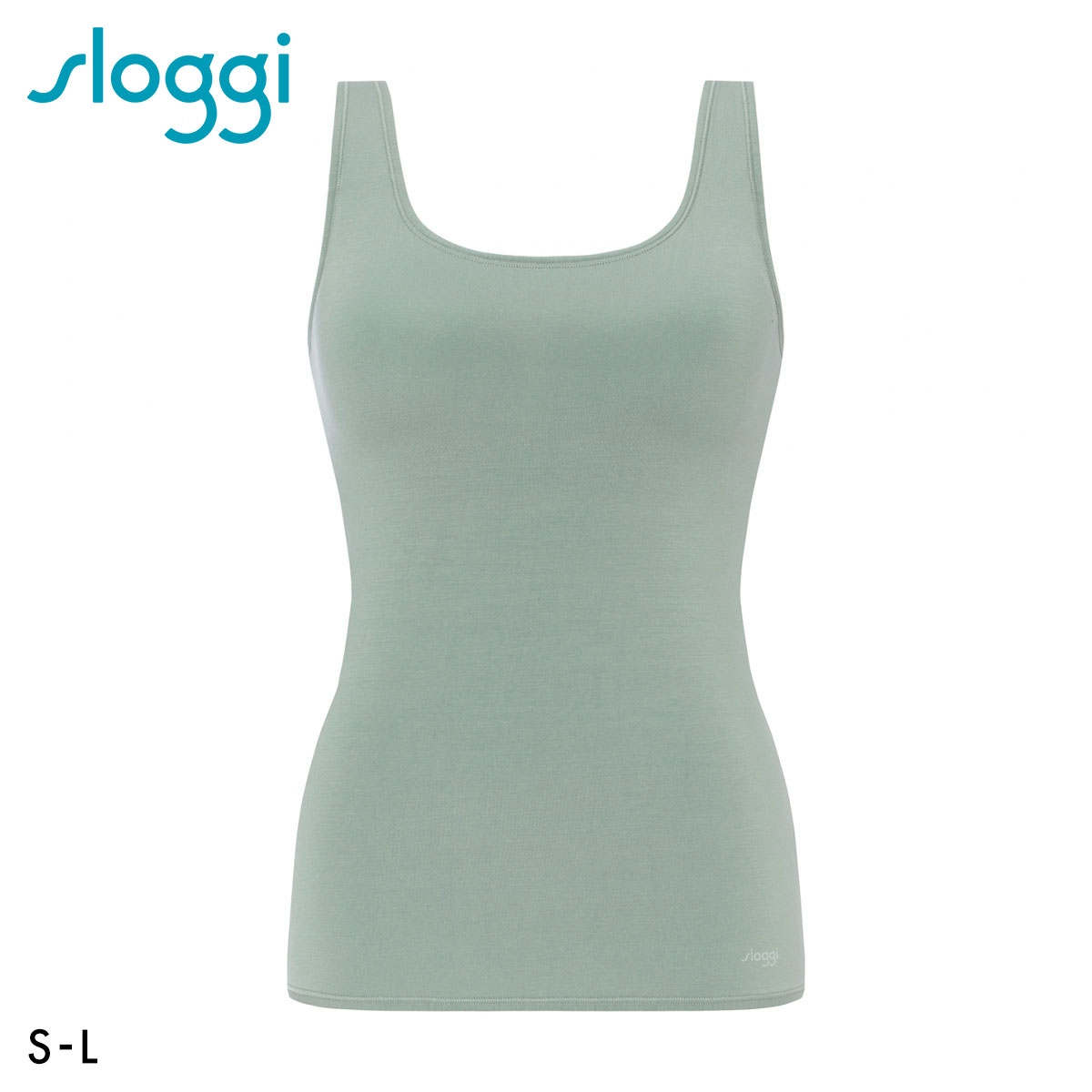 トリンプ スロギー フリーオールラウンド sloggi FREE AR タンクトップ カップ付き S-L ワンサイズ Triumph(OV-オリーブ-S-L)