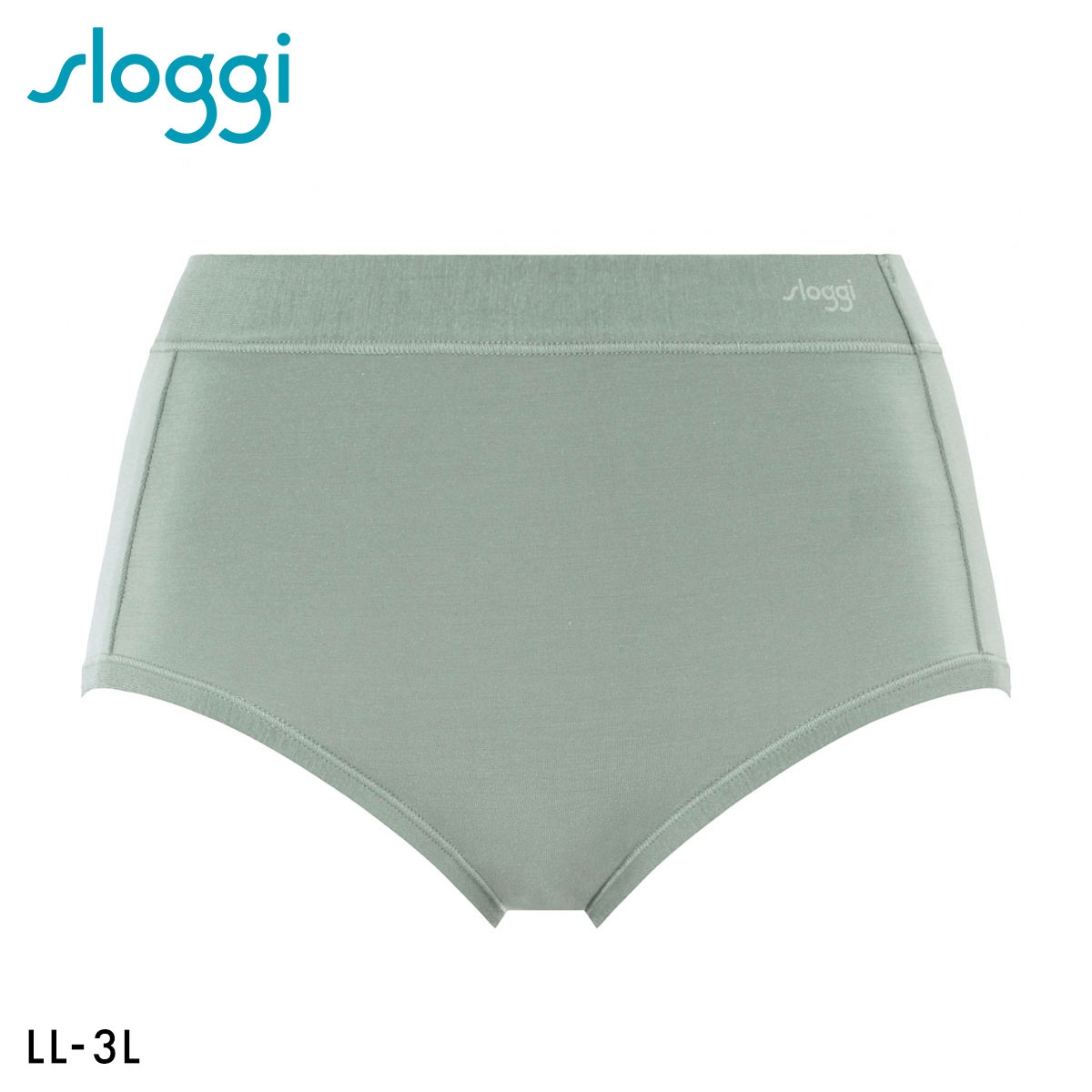 トリンプ スロギー フリーオールラウンド sloggi FREE AR ハイウエストショーツ 深め ラージ LL-3L 大きいサイズ Triumph(OV-オリーブ-LL-3L)