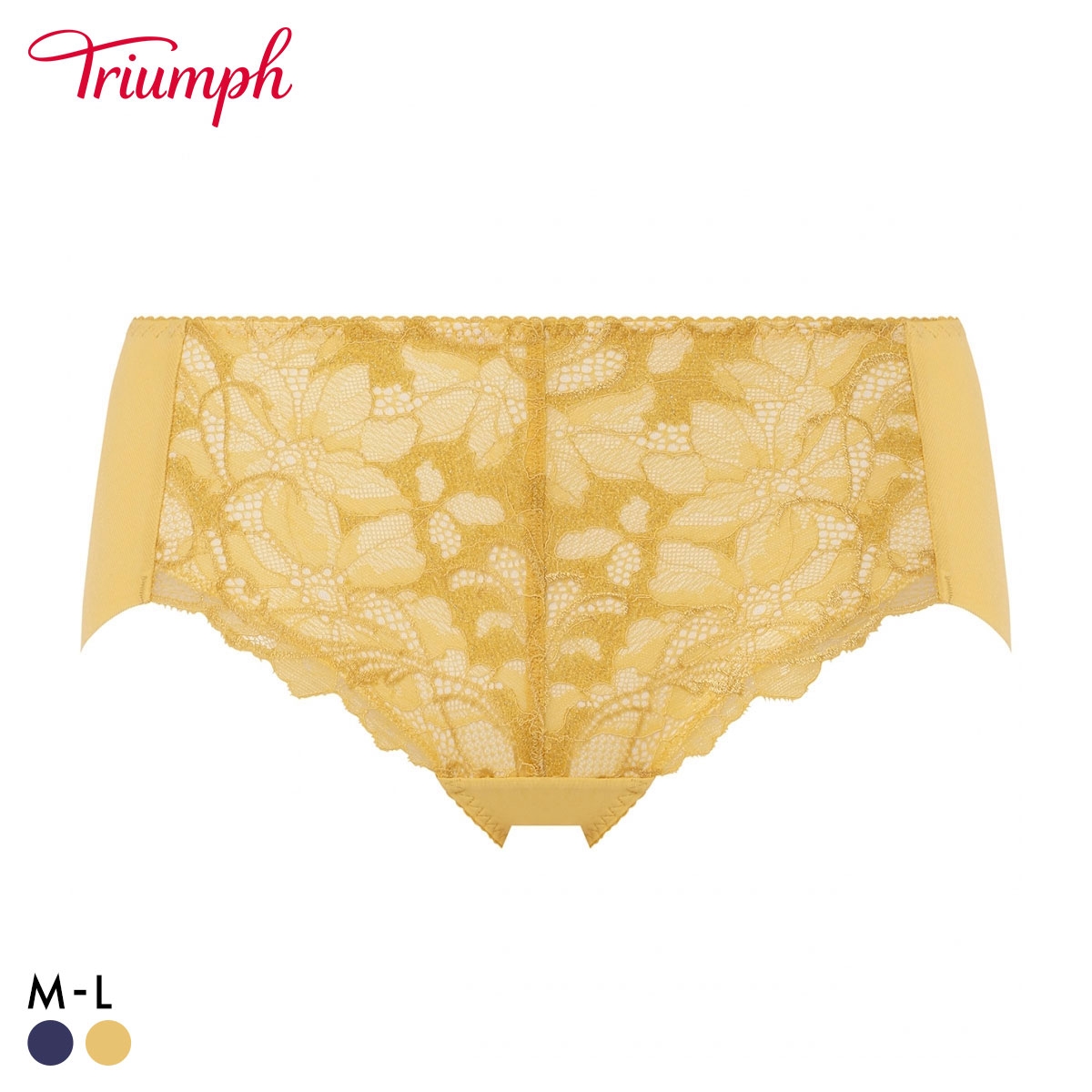トリンプ TR640 優々ブラ ショーツ ボーイレングスショーツ ローライズ ML Triumph(MUS-マスタード-M)