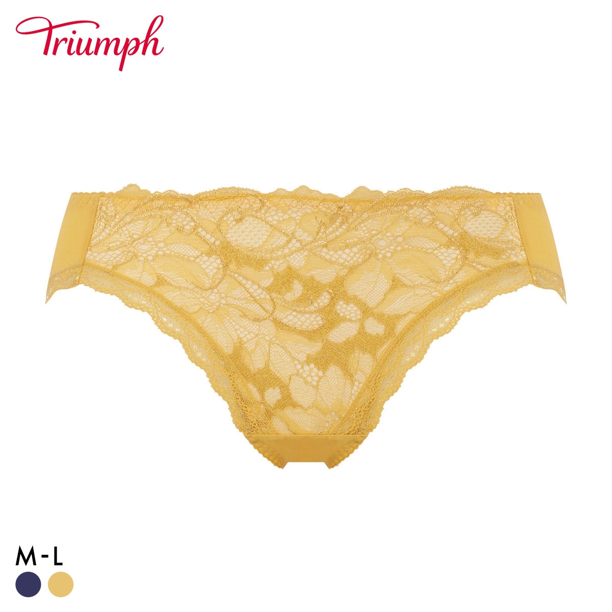 トリンプ TR640 優々ブラ ショーツ レギュラーショーツ ローライズ ML Triumph(MUS-マスタード-M)