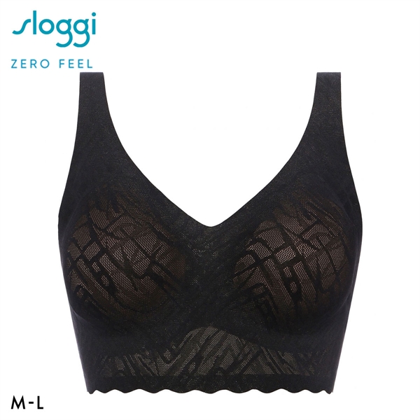 トリンプ スロギー ゼロフィール ブリス ブラレット ハーフトップ ノンワイヤー ML sloggi ZERO Feel 下着 Triumph