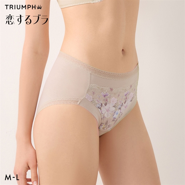 トリンプ TR653 恋するブラ ショーツ 深め ハイウエスト はきこみ深めショーツ ML Triumph 下着