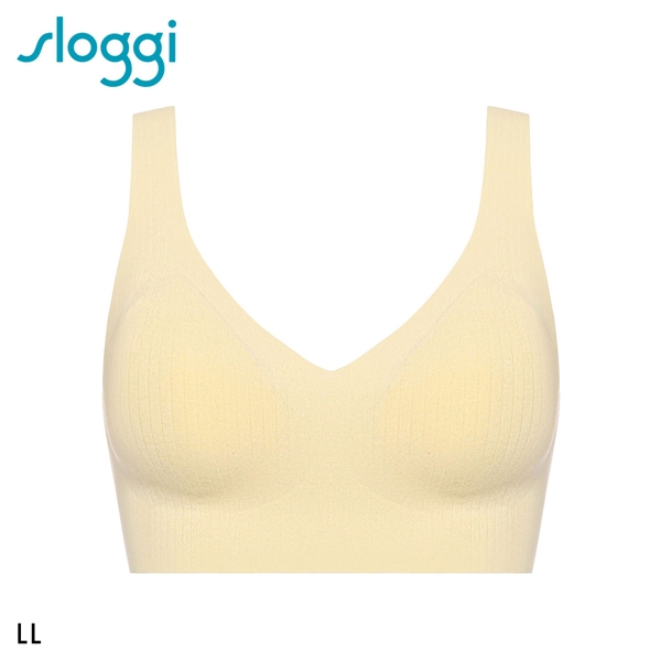 トリンプ スロギー ゼロフィール コットン G88 ブラレット ハーフトップ ノンワイヤー LL 大きいサイズ シームレス sloggi ZERO FEEL Triumph